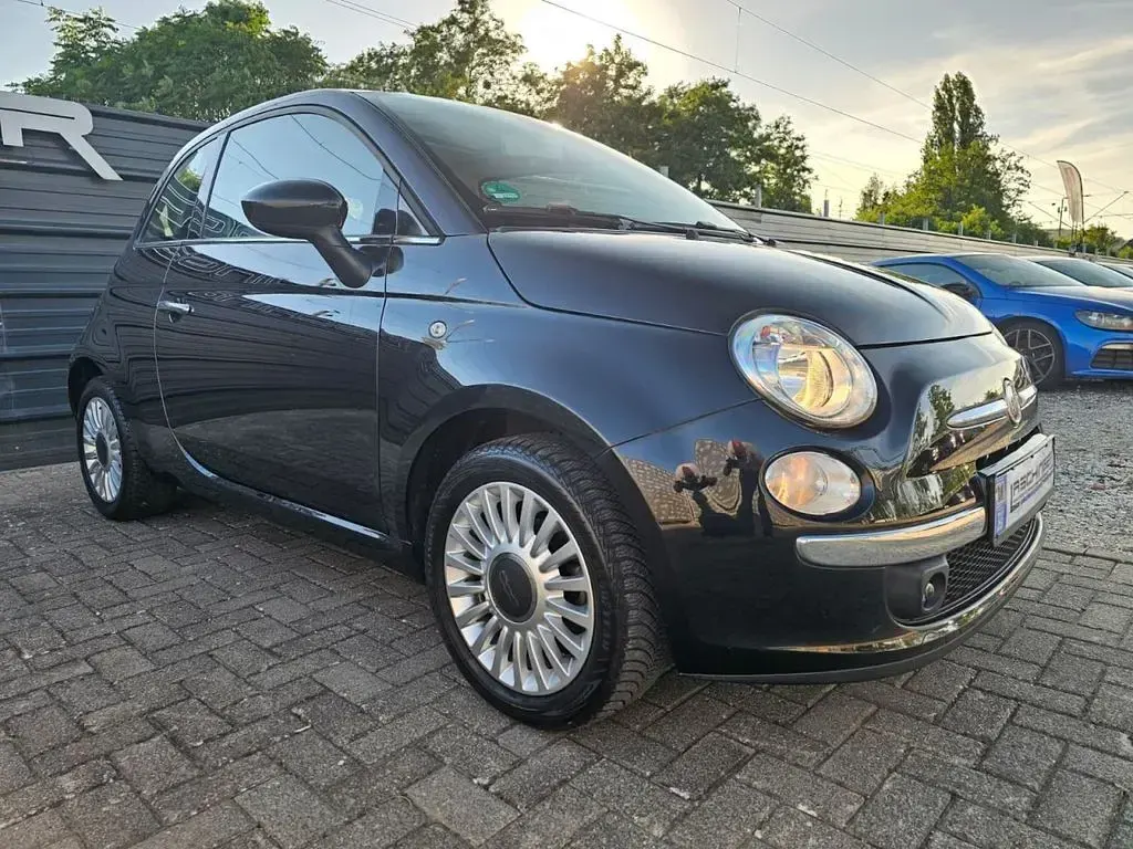 Gebraucht Fiat 500 Lounge 69 PS (50 kW) 2012 Schwarz Kleinwagen