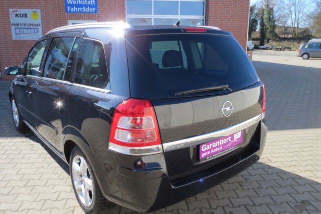 Gebraucht Opel Zafira Edition 110 PS (80 kW) 2008 Schwarz metallic Van / Kleinbus