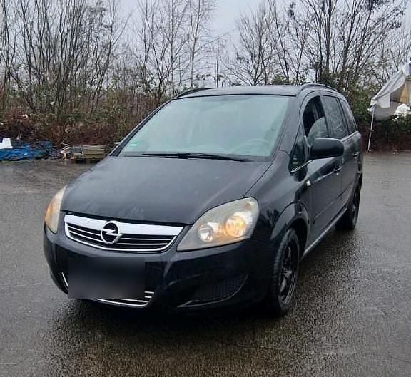 Gebraucht Opel Zafira 120 PS (88 kW) 2010 Schwarz Van / Kleinbus