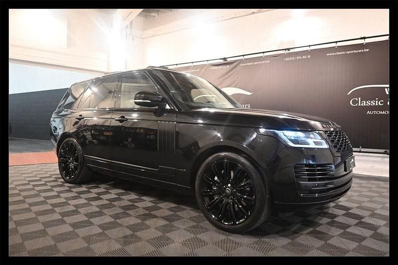Schwarz Gebraucht 2018 Land Rover Range Rover Black Edition SUV | 43.950 € (Etwas zu teuer) - Bild 1/4