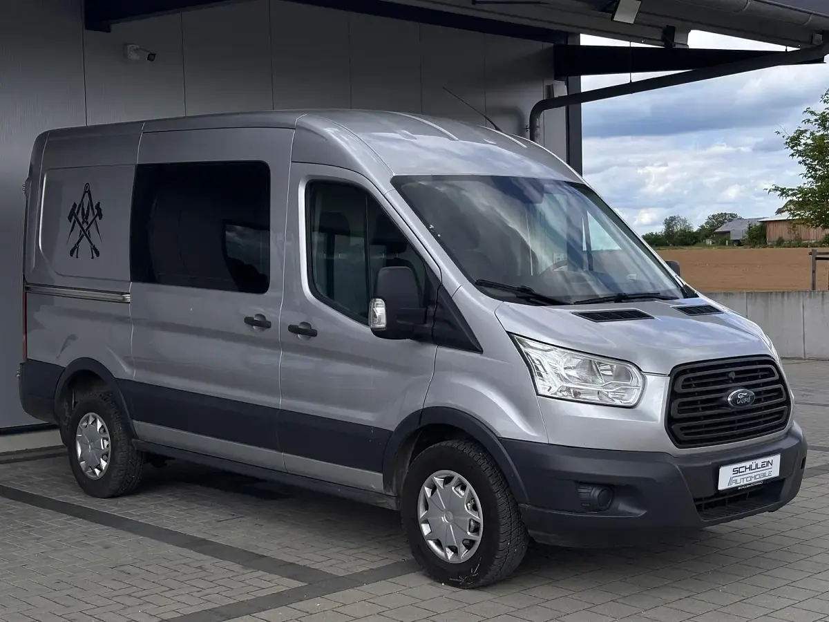 Gebraucht Ford Transit 155 PS (114 kW) 2014 Silber Van / Kleinbus