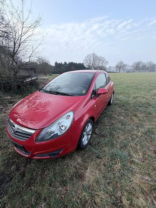 Gebraucht Opel Corsa 80 PS (58 kW) 2010 Rot Kleinwagen