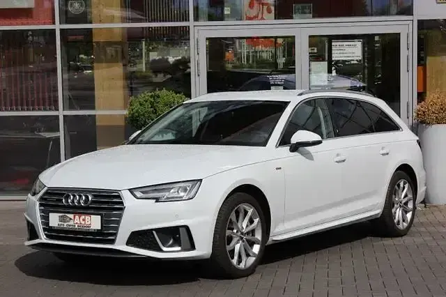 Gebraucht Audi A4 S-Line 190 PS (139 kW) 2019 Gletscherweiss (metallic) Kombi