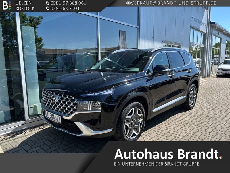 Schwarz Gebraucht 2024 Hyundai Santa Fe Prime SUV | 39.990 € (Guter Preis) - Bild 1/4