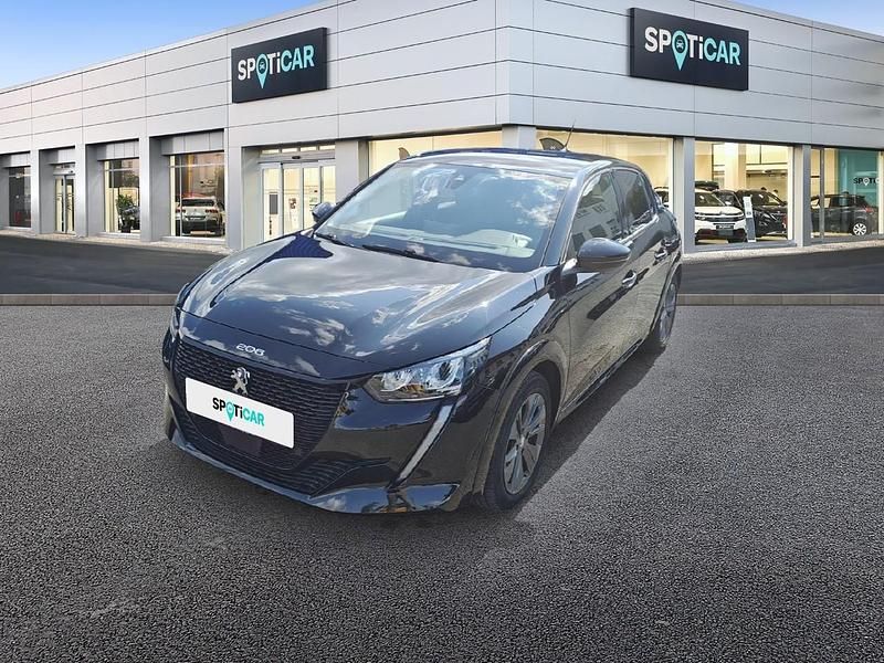 Schwarz Gebraucht 2021 Peugeot e-208 Allure Kleinwagen | 14.480 € (Fairer Preis) - Bild 1/3