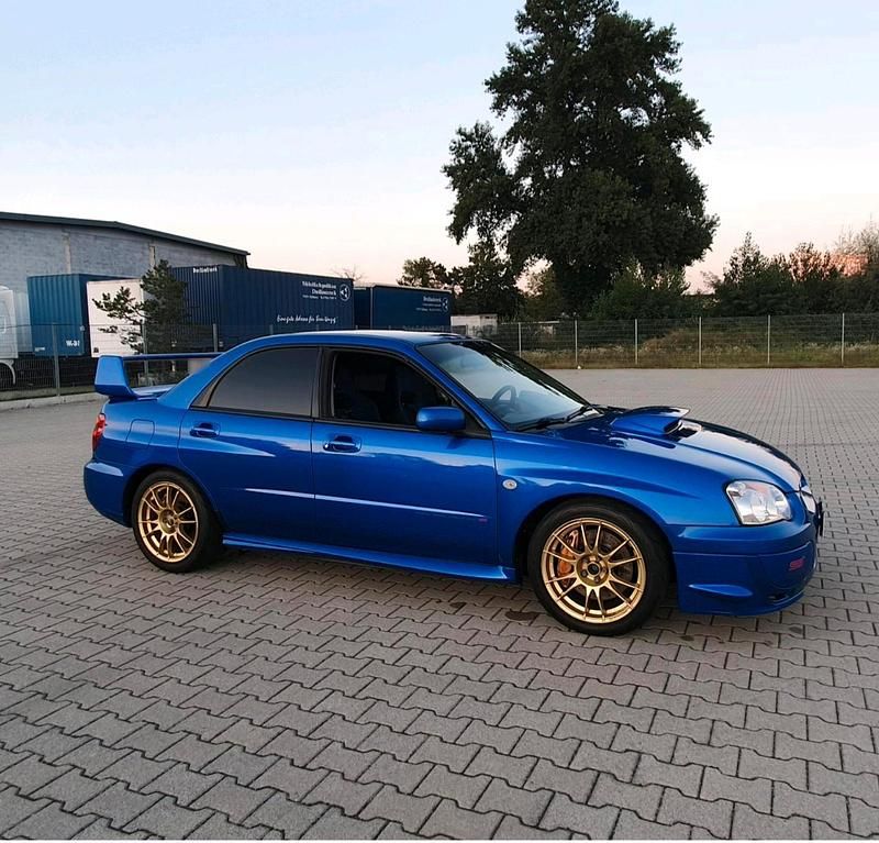 Usata Subaru Impreza 2005 Blu Berlina