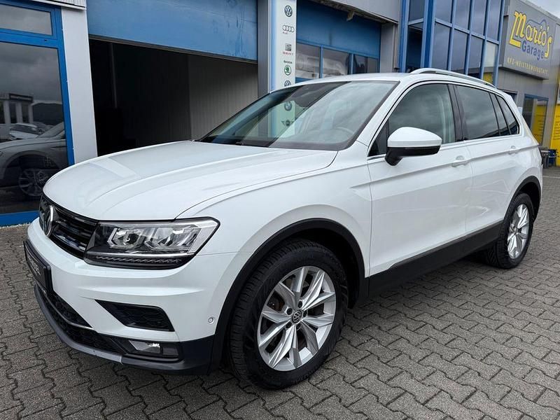 Weiß Gebraucht 2018 VW Tiguan Highline SUV | 17.990 € (Fairer Preis) - Bild 1/4