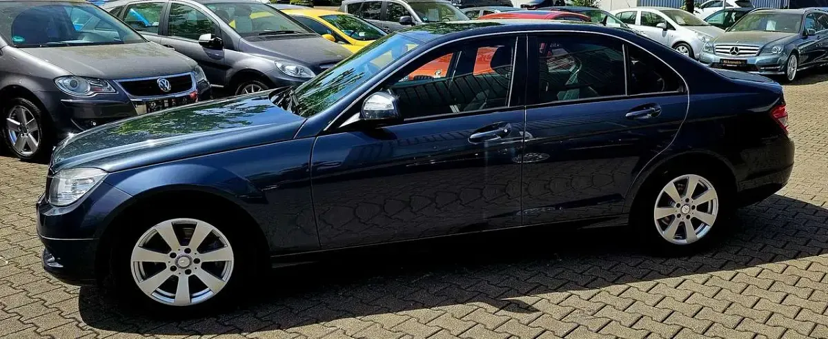 Gebraucht Mercedes C180 156 PS (114 kW) 2008 Tenoritgrau  metalliclack Limousine