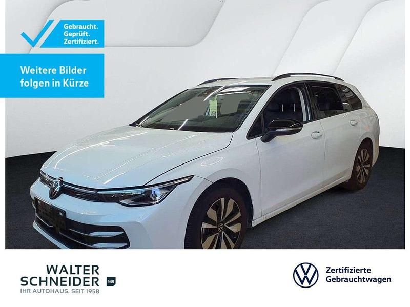 Oryxweiß perlmutteffekt Gebraucht 2024 VW Golf VIII Goal Kombi | 28.950 € (Superpreis) - Bild 1/1