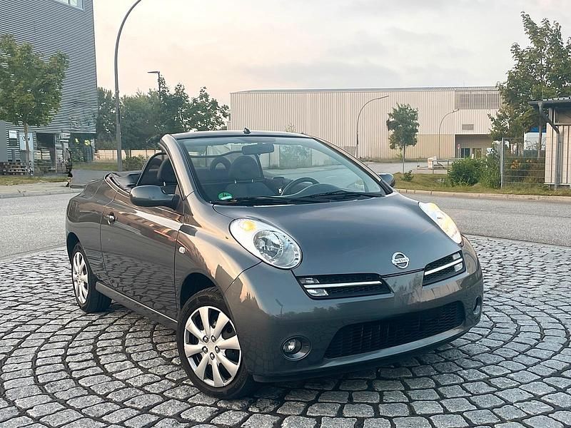 Grau Gebraucht 2006 Nissan Micra Cabrio | 2.499 € (Fairer Preis) - Bild 1/4