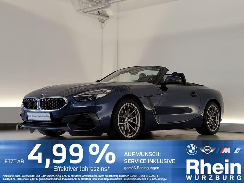 Blau Gebraucht 2021 BMW Z4 Advantage Cabrio | 34.970 € (Fairer Preis) - Bild 1/4