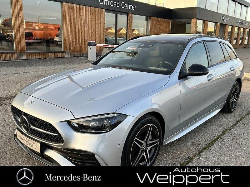 Gebraucht Mercedes C300e AMG line 204 PS (150 kW) 2022 Silber Limousine