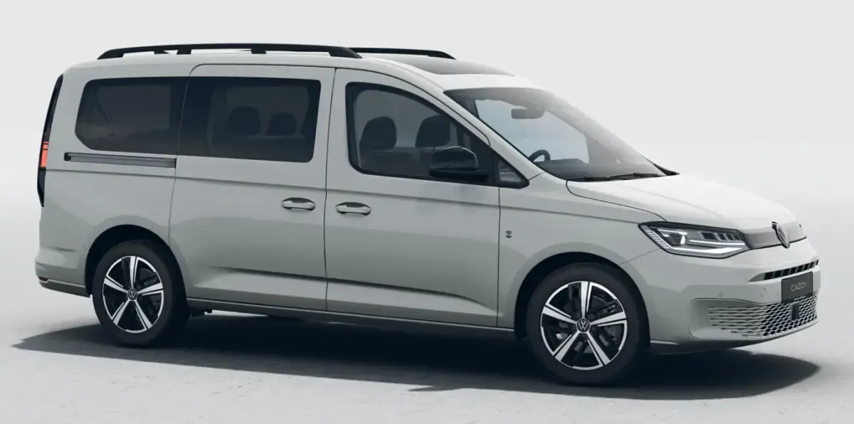 Neu VW Caddy Life 122 PS (89 kW) 2026 Weiss Van / Kleinbus