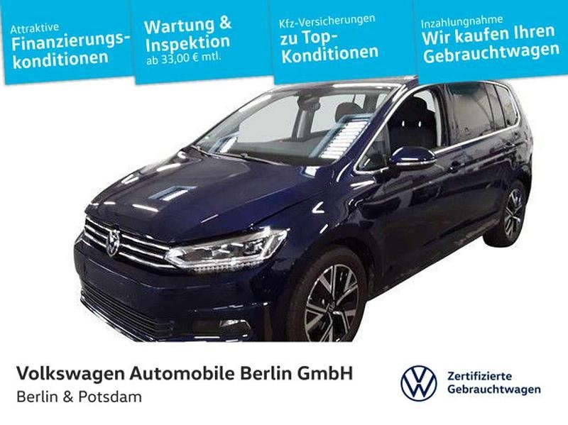 Atlantik blue metallic Gebraucht 2025 VW Touran Highline Van / Kleinbus | 39.740 € (Etwas zu teuer) - Bild 1/3