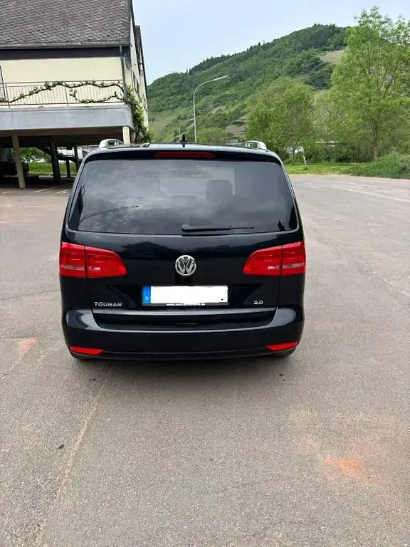 Gebraucht VW Touran 170 PS (125 kW) 2012 Schwarz Van / Kleinbus