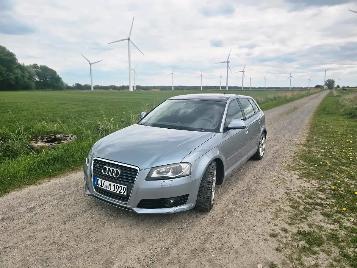 Gebraucht Audi A3 S-Line 125 PS (91 kW) 2009 Silber Kleinwagen