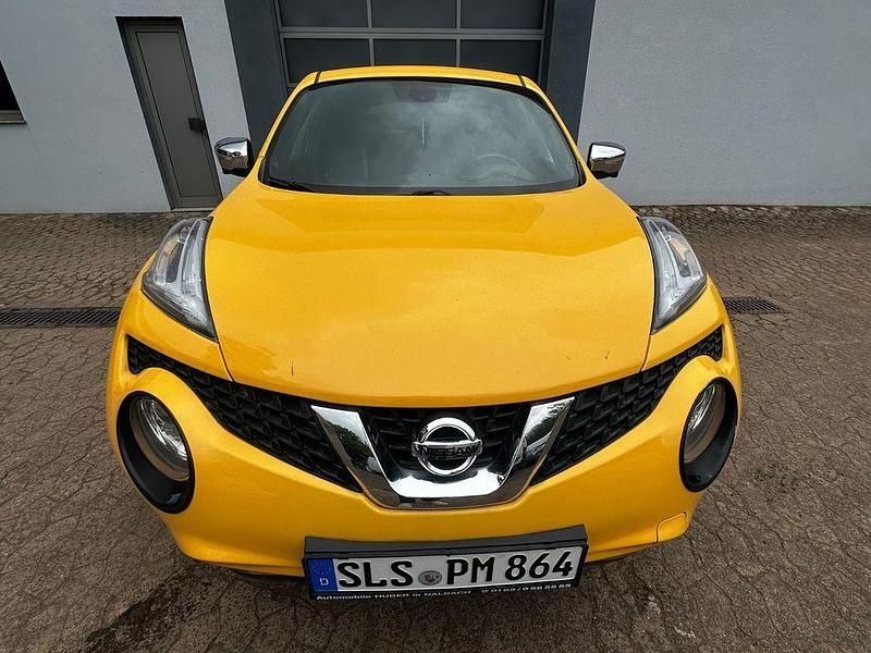 Gelb Gebraucht 2016 Nissan Juke Visia SUV | 9.800 € (Guter Preis) - Bild 1/4