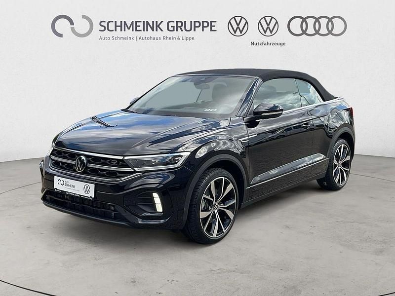 Deep black perleffekt schwarz Neu 2025 VW T-Roc Cabriolet R-line Cabrio | 46.880 € (Etwas zu teuer) - Bild 1/4
