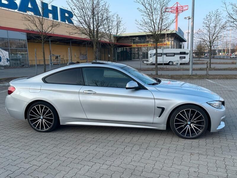 Silber Gebraucht 2014 BMW 420 M Sport Coupé | 14.700 € (Superpreis) - Bild 1/4