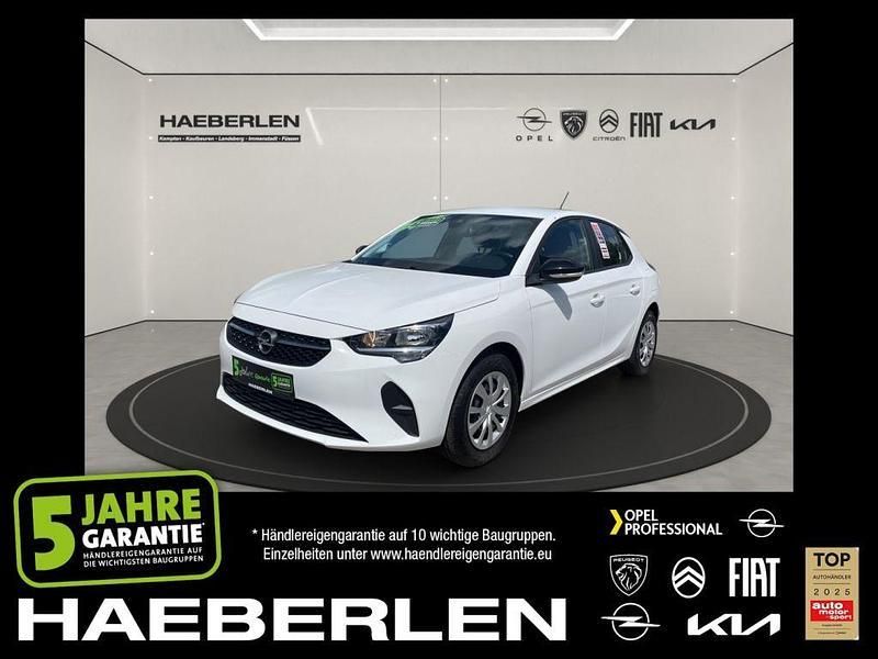 Arktis weiss (metallic) Gebraucht 2022 Opel Corsa Edition Kleinwagen | 12.380 € (Guter Preis) - Bild 1/4