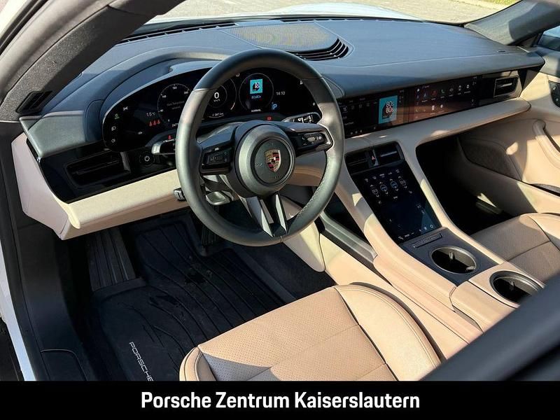 Gebraucht Porsche Taycan 350 kW (476 PS) 2023 Weiß Limousine