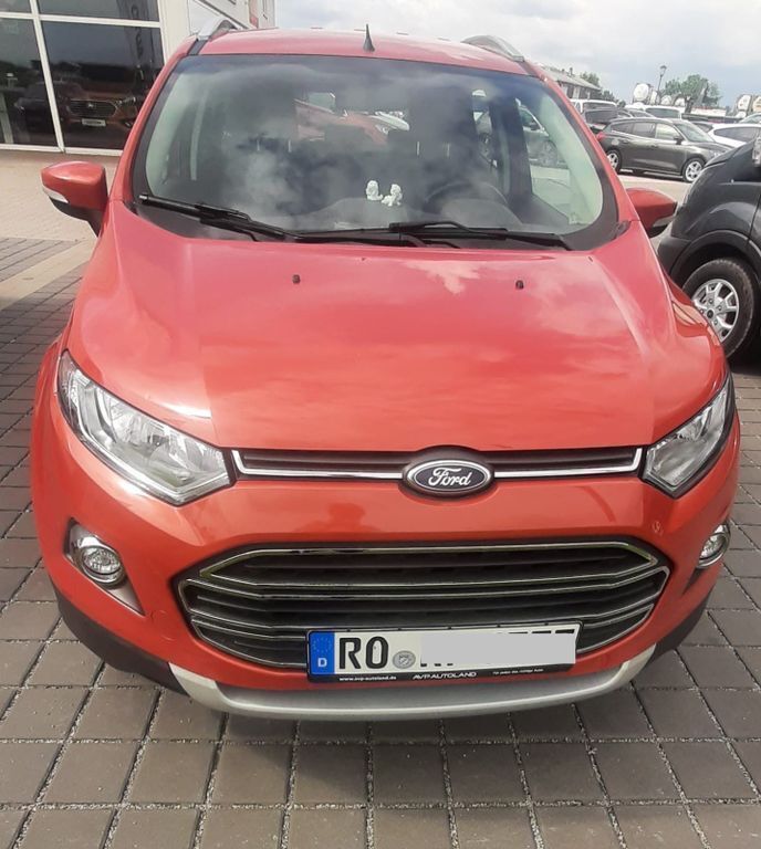 Orange Gebraucht 2015 Ford Ecosport Titanium SUV | 8.900 € (Fairer Preis) - Bild 1/4