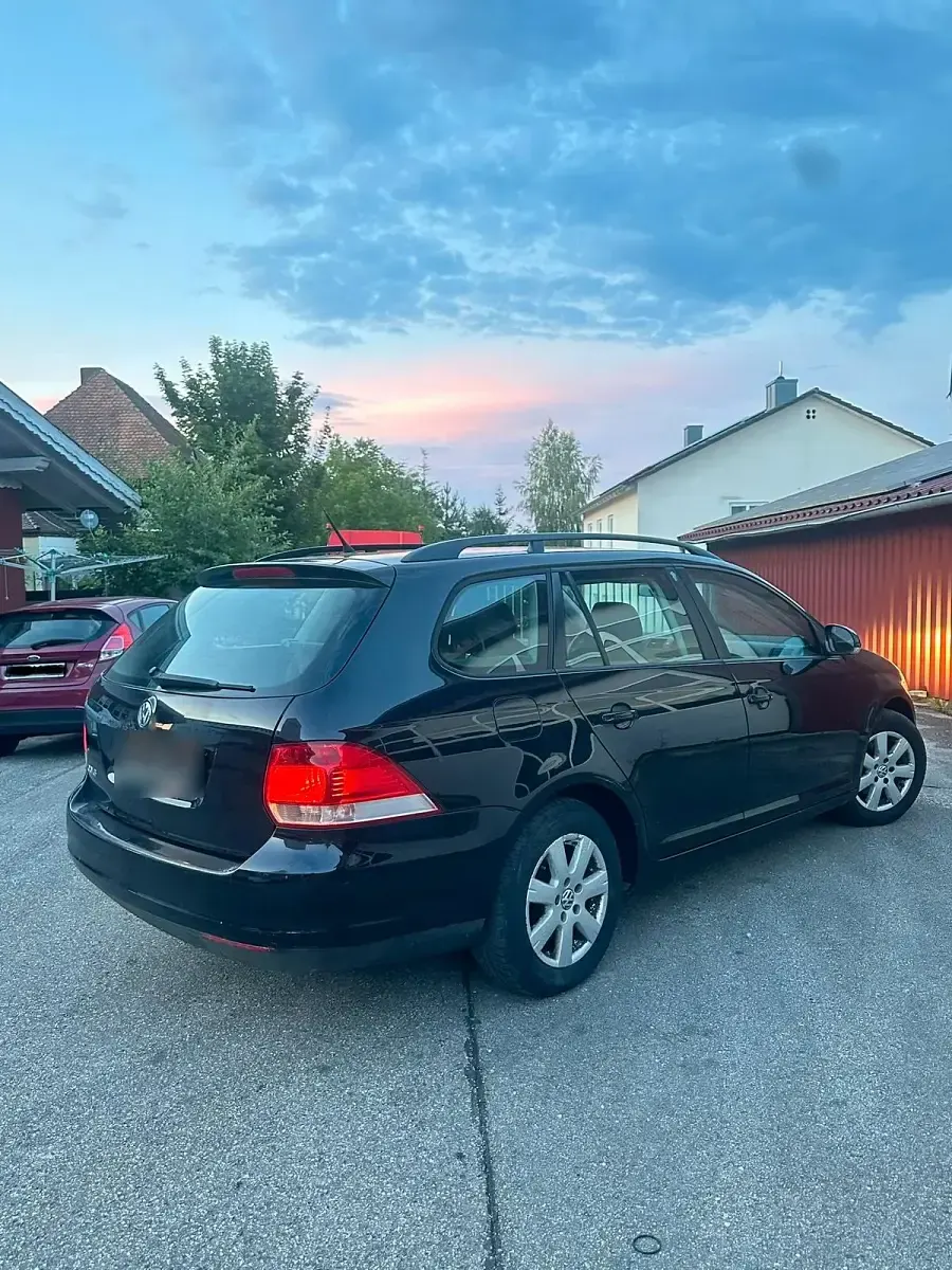 Gebraucht VW Golf VI 102 PS (75 kW) 2009 Schwarz Kleinwagen
