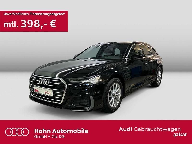 Schwarz Gebraucht 2022 Audi A6 S-Line Kombi | 38.990 € (Superpreis) - Bild 1/3