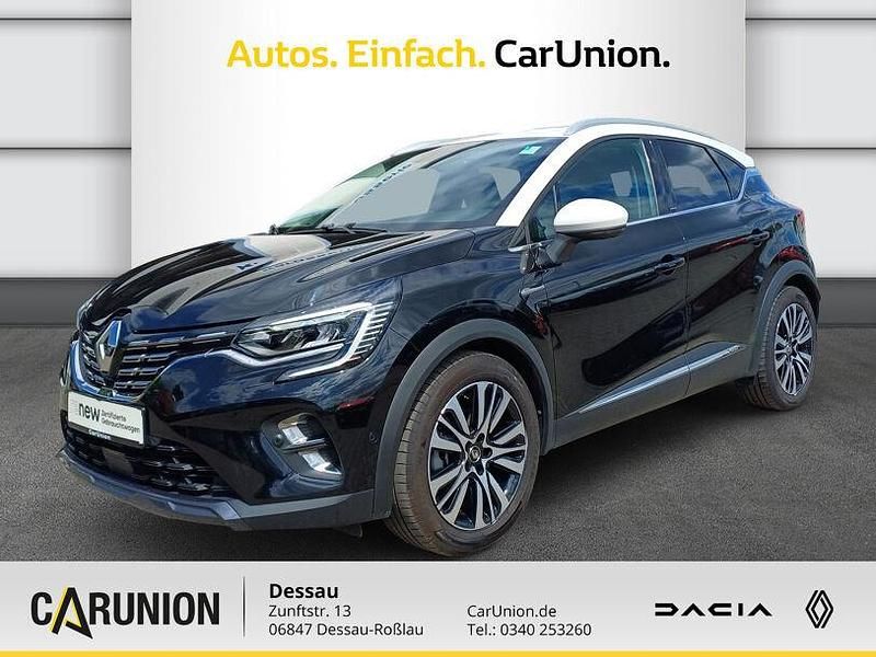 Zweifarbig: blackpe Gebraucht 2021 Renault Captur Initiale Paris SUV | 18.990 € (Fairer Preis) - Bild 1/4