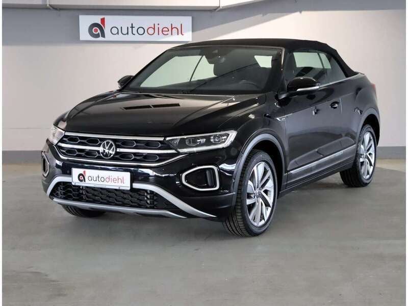 Gebraucht VW T-Roc Cabriolet Move 150 PS (110 kW) 2024 Black metallic Cabrio