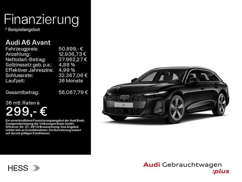 Gebraucht Audi A6 Advanced 204 PS (150 kW) 2025 Mythosschwarz metallic Kombi