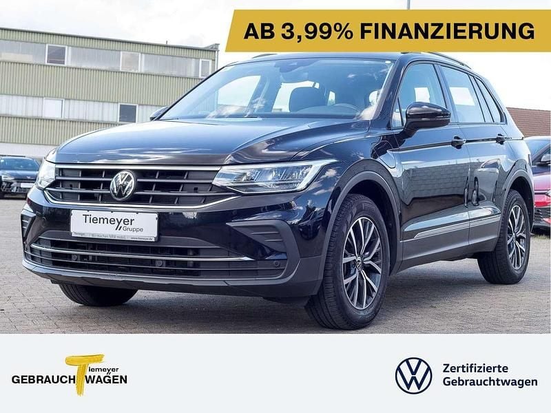 Schwarz Gebraucht 2022 VW Tiguan SUV | 27.940 € (Superpreis) - Bild 1/4