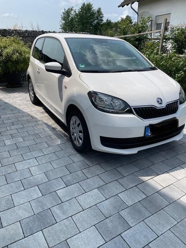 Weiß Gebraucht 2019 Skoda Citigo Ambition Kleinwagen | 5.850 € (Guter Preis) - Bild 1/4