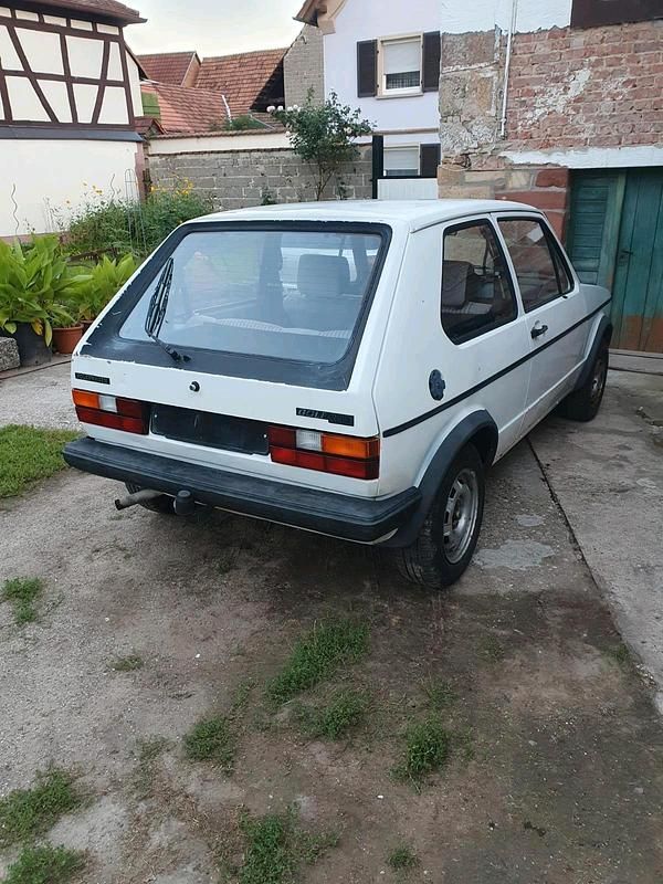 Gebraucht VW Golf I GTD 69 PS (50 kW) 1983 Weiß Kleinwagen