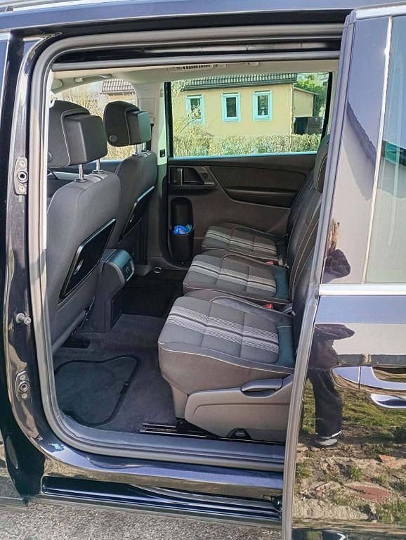 Gebraucht VW Sharan Comfortline 150 PS (110 kW) 2012 Blau Van / Kleinbus