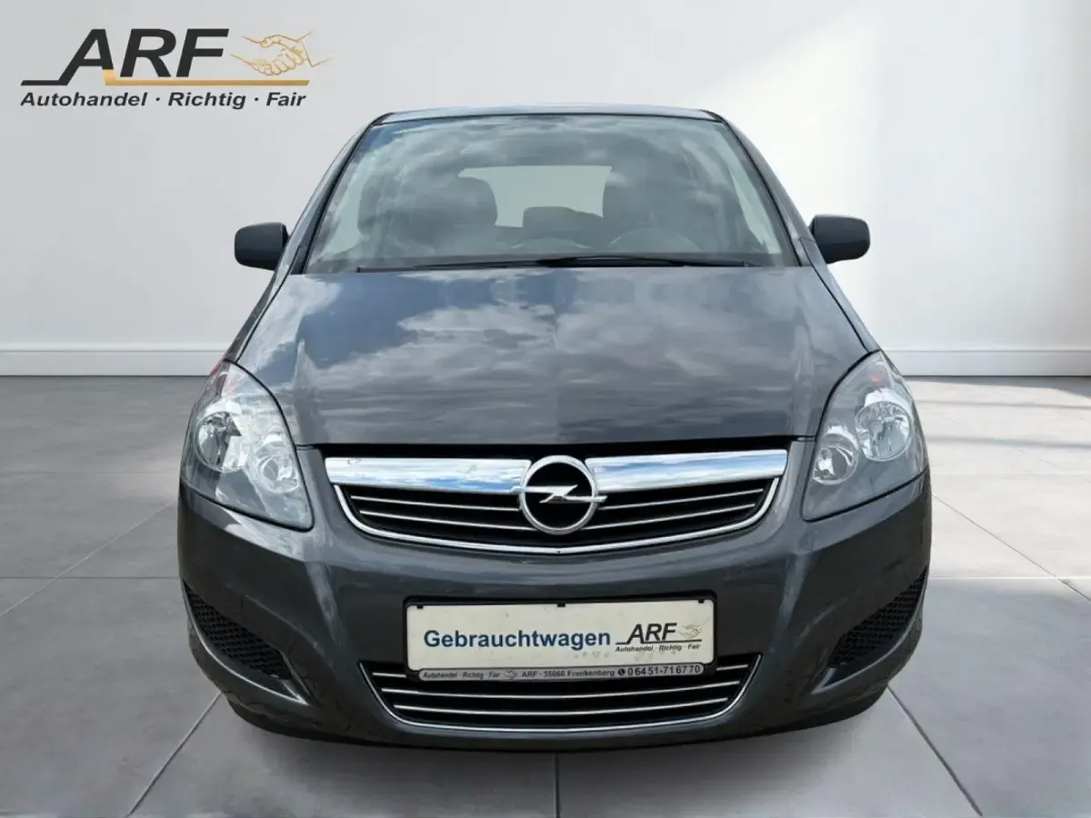 Gebraucht Opel Zafira Selection 116 PS (85 kW) 2011 Grau Van / Kleinbus