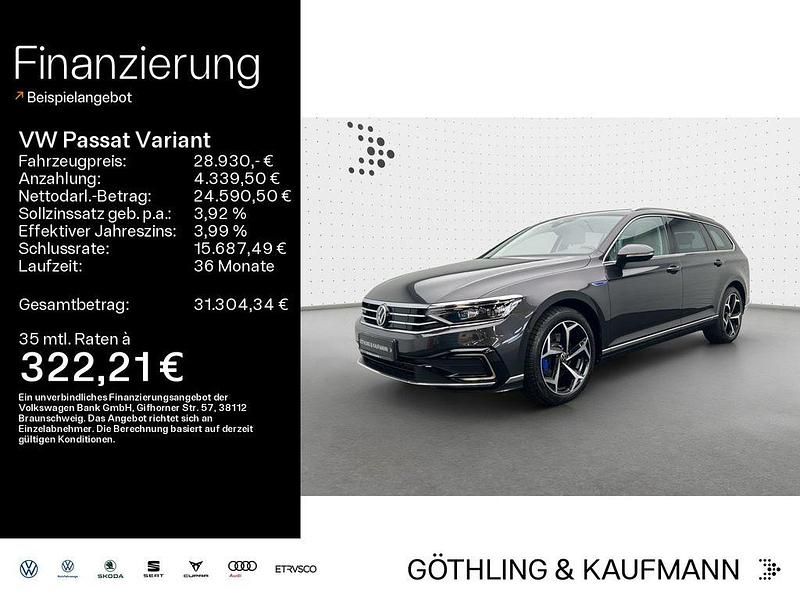 Mangangrau metallic Gebraucht 2021 VW Passat GTE Kombi | 28.930 € (Fairer Preis) - Bild 1/4