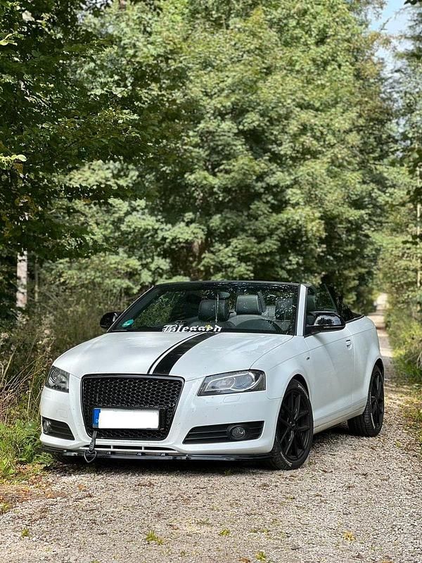 Gebraucht Audi A3 Cabriolet S-Line 160 PS (117 kW) 2010 Weiß Cabrio