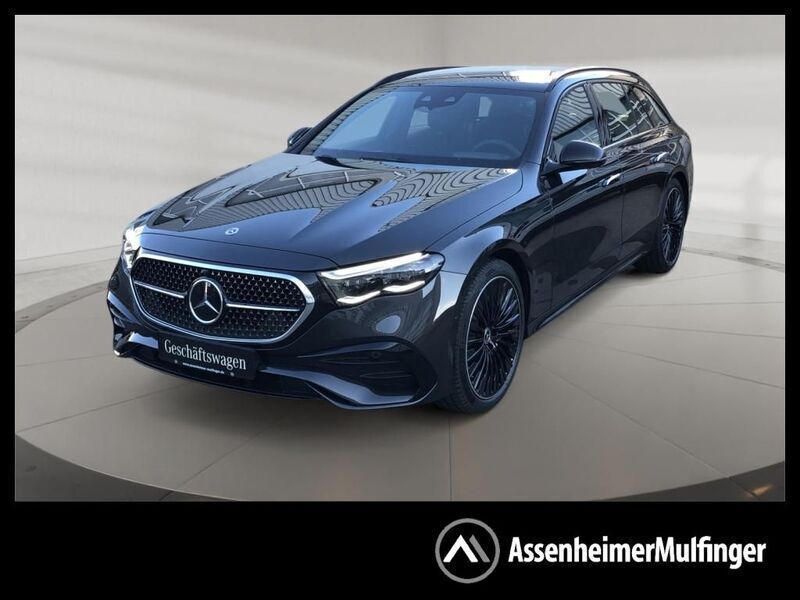 Grau Gebraucht 2024 Mercedes E220 AMG Line Premium Plus Kombi | 65.479 € - Bild 1/2
