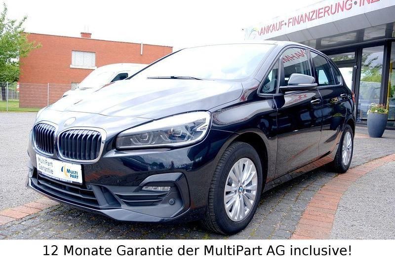 Schwarz Gebraucht 2020 BMW 218 Active Tourer Advantage Van / Kleinbus | 16.290 € (Fairer Preis) - Bild 1/4