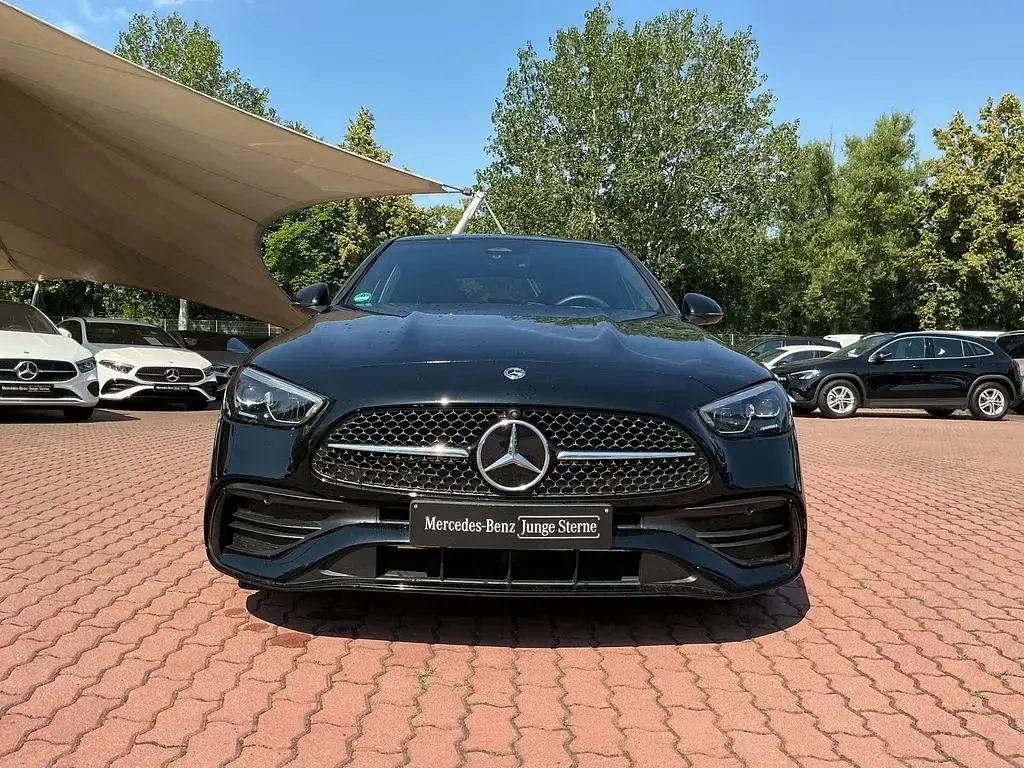Gebraucht Mercedes C200 AMG Edition 204 PS (150 kW) 2025 Unilack schwarz Limousine