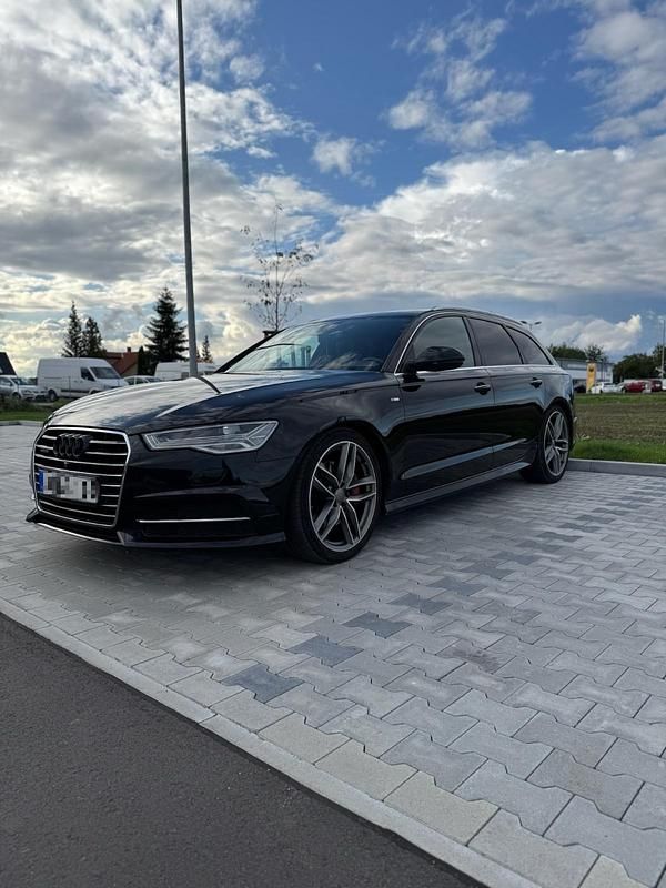 Schwarz Gebraucht 2015 Audi A6 S-Line Kombi | 16.999 € (Fairer Preis) - Bild 1/4