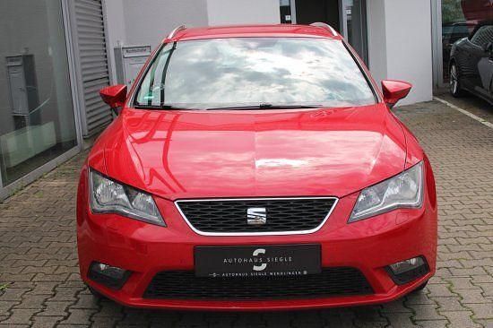 Gebraucht Seat Leon ST Style 150 PS (110 kW) 2014 Rot Kombi