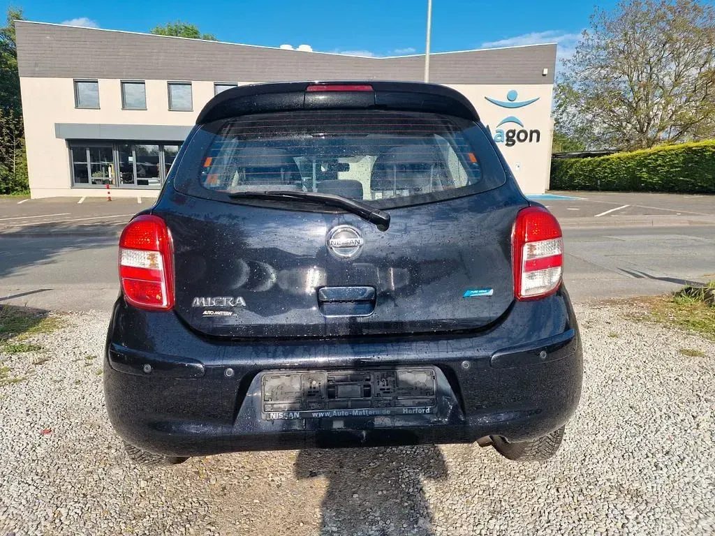 Gebraucht Nissan Micra Acenta 80 PS (58 kW) 2012 Schwarz Kleinwagen