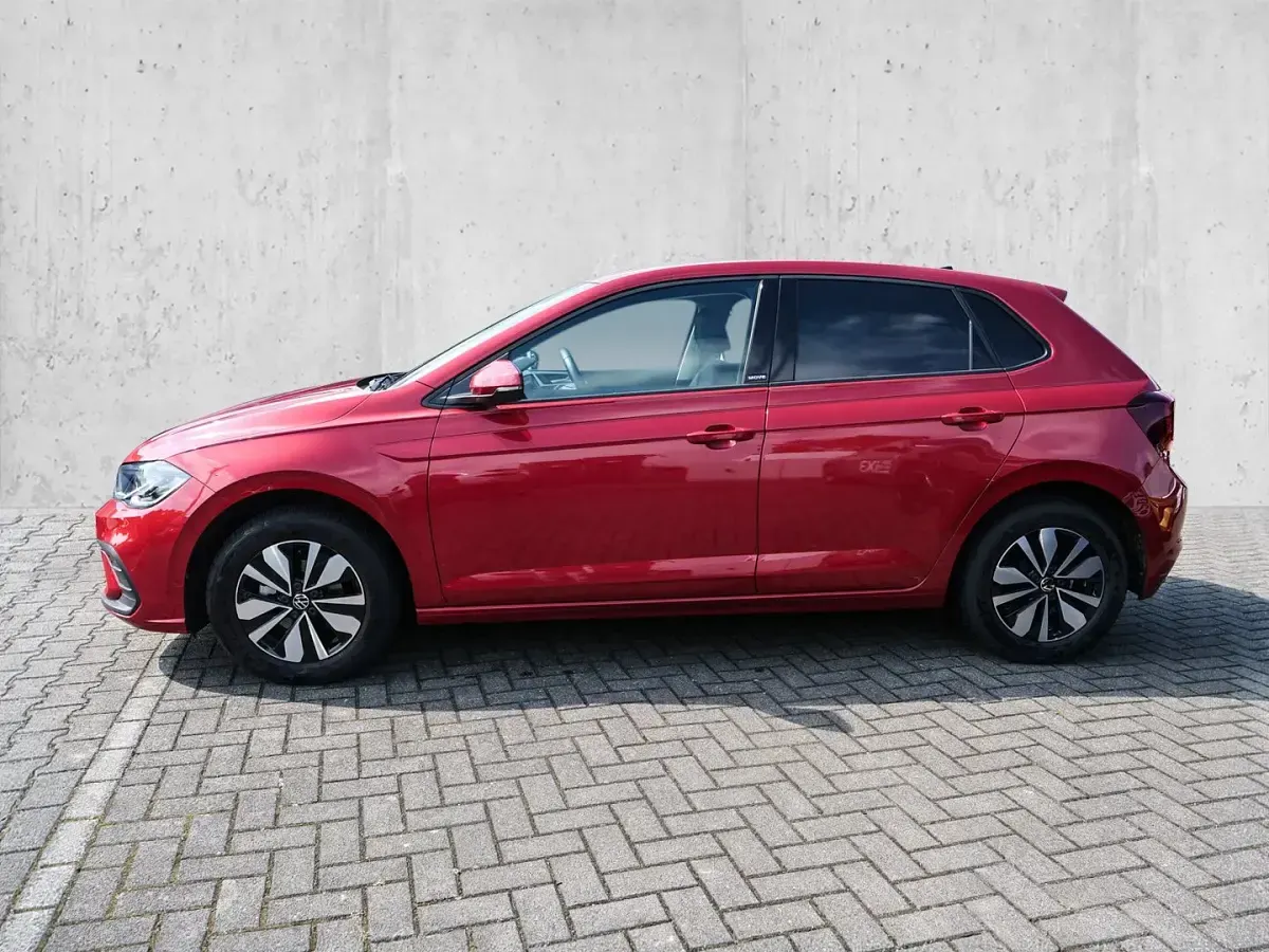 Gebraucht VW Polo Move 110 PS (80 kW) 2024 Kings red Kleinwagen