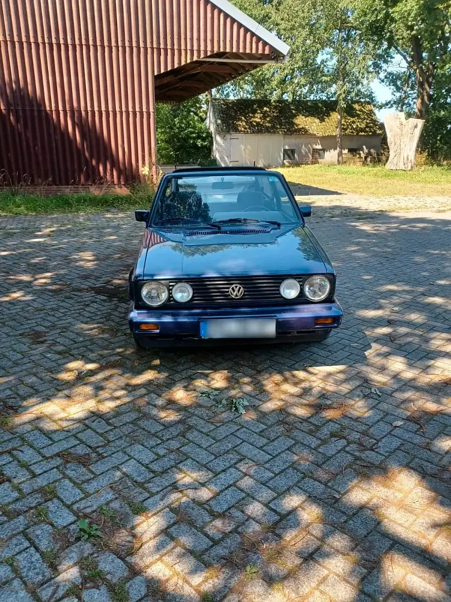 Gebraucht VW Golf Cabriolet 98 PS (72 kW) 1991 Blau Cabrio