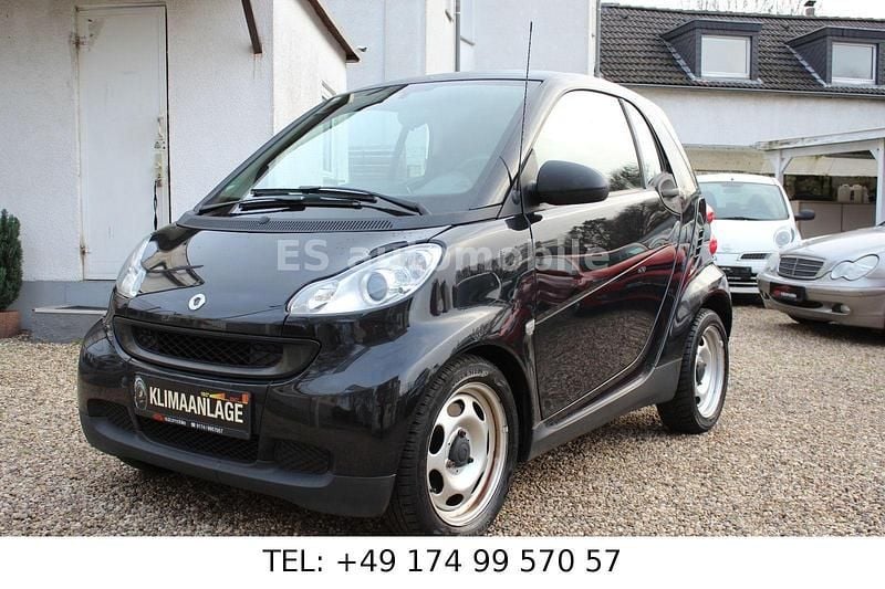 Gebraucht Smart ForTwo Coupé 61 PS (44 kW) 2011 Tridionsicherheitszelle schwa Coupé