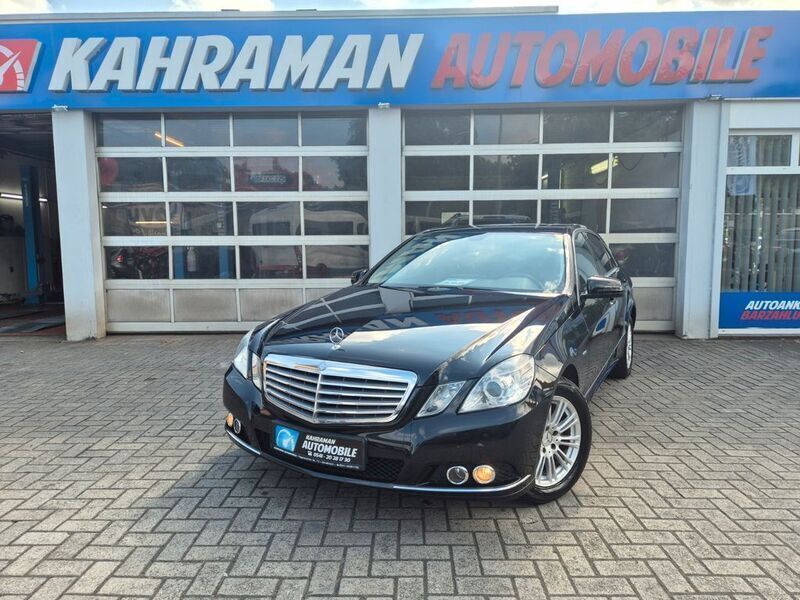 Schwarz Gebraucht 2009 Mercedes E250 Limousine | 11.999 € (Fairer Preis) - Bild 1/4