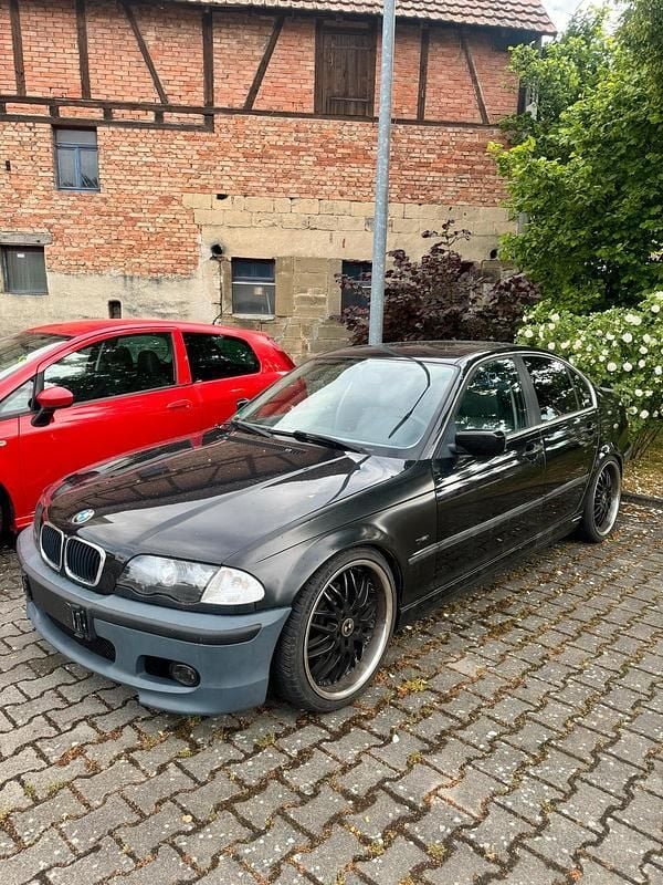Schwarz Gebraucht 1999 BMW 323 M Sport Limousine | 1.500 € (Superpreis) - Bild 1/4