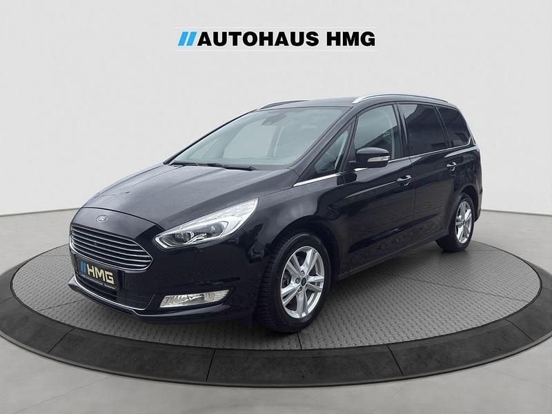 Schwarz Gebraucht 2018 Ford Galaxy Titanium Van / Kleinbus | 13.900 € (Superpreis) - Bild 1/4